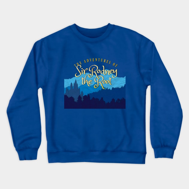 Season One Mountains Crewneck Sweatshirt by TalkingFishPodcasts